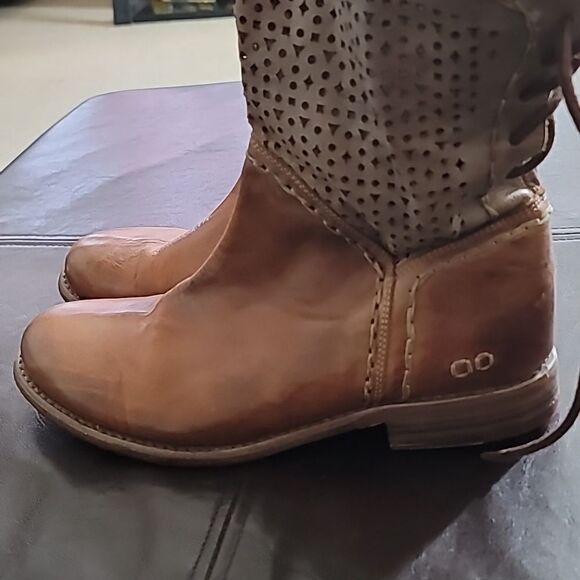 Bed Stu Tan Taupe Leather Cheshire Boots - Picture 9 of 11